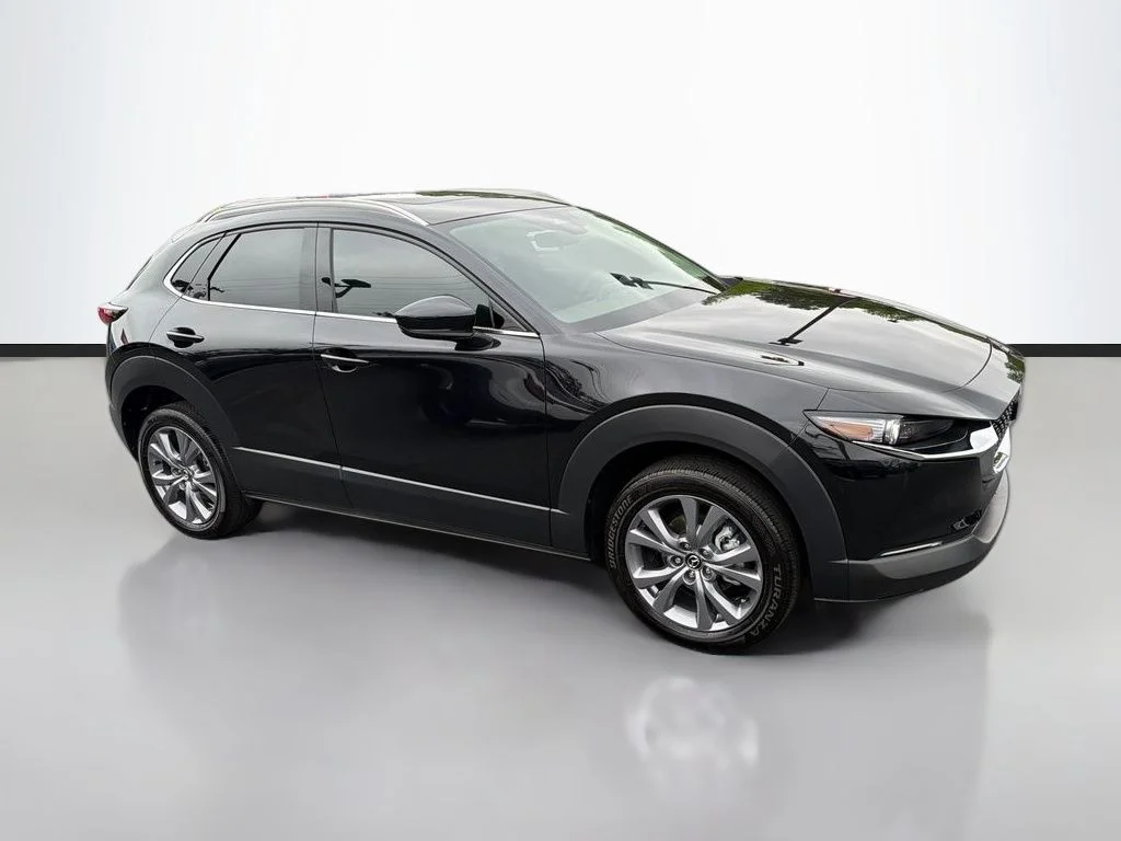 Certified Used 2025 Jet Black Mazda 2.5 S Premium Package image 1