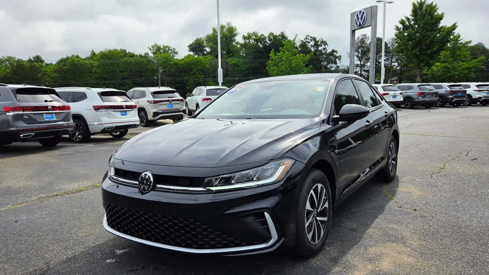 New 2026 Deep Black Pearl Volkswagen S image 8
