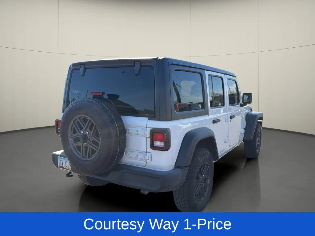 Used 2024 White Jeep Sport S image 9