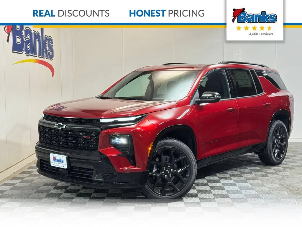 New 2026 Radiant Red Tintcoat Chevrolet RS image 1