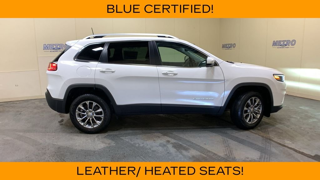 Certified 2021 Jeep Cherokee Latitude Lux with VIN 1C4PJMMX7MD103196 for sale in Schenectady, NY