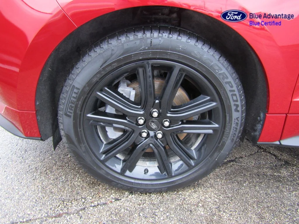 Certified Used 2024 Rapid Red Metallic Tinted Clearcoat Ford ST Line image 11