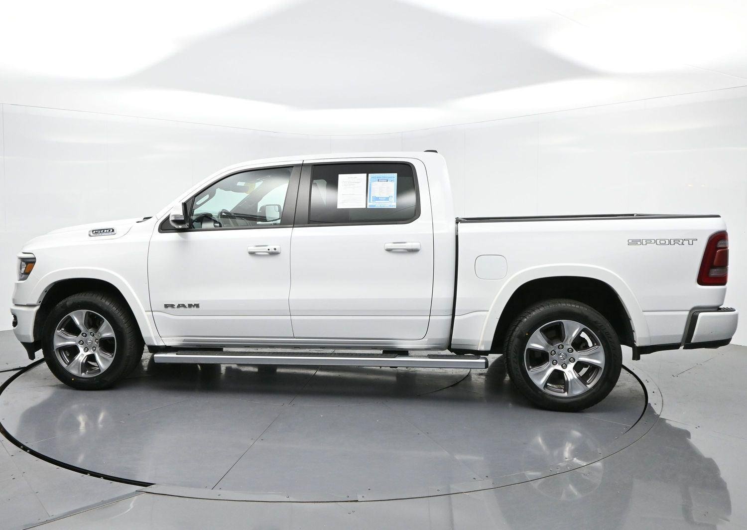 Used 2022 Bright White Clearcoat Ram Laramie image 5