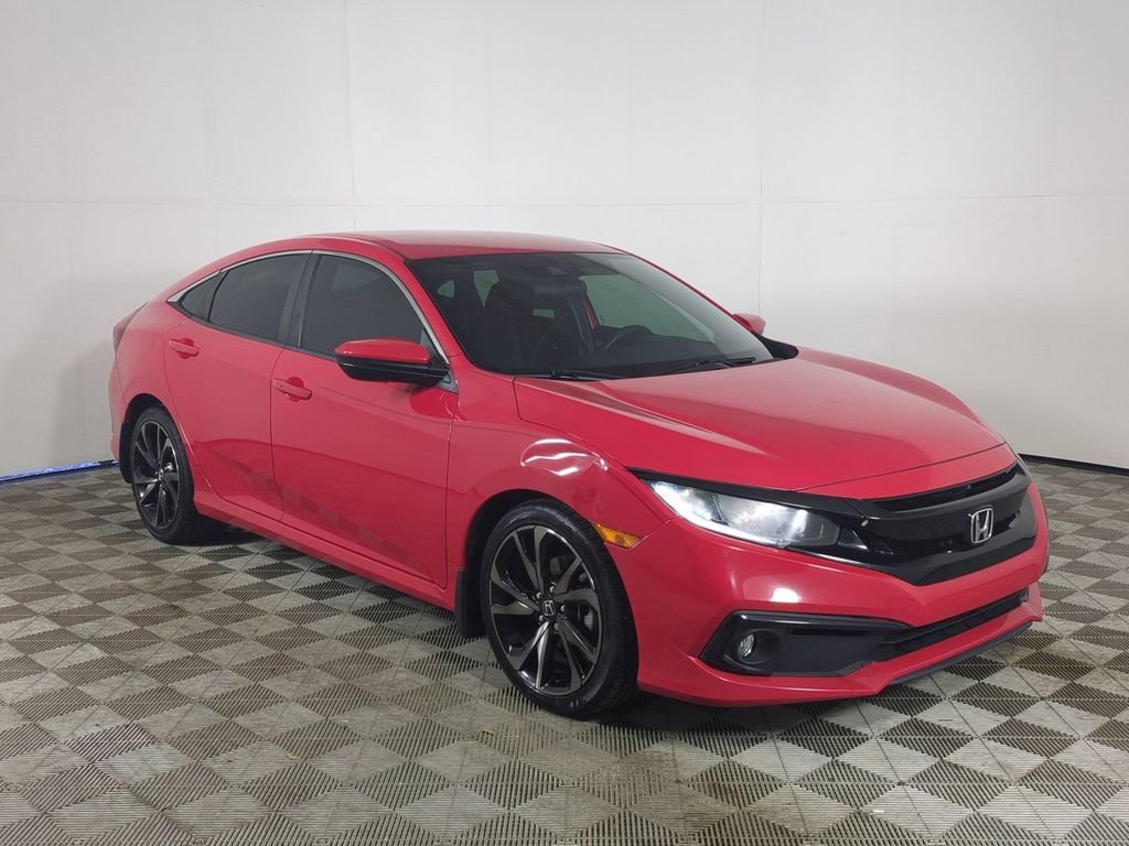 Used 2021 Black Honda Sport image 2