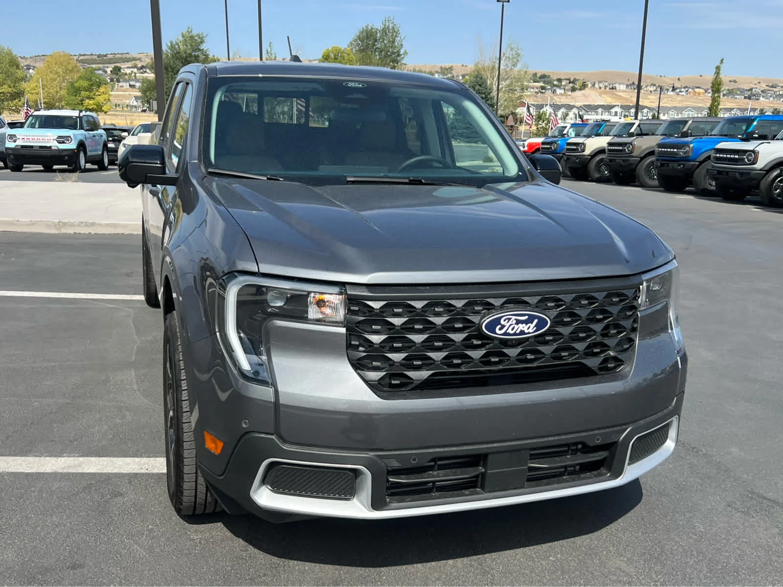 New 2026 Carbonized Gray Metallic Ford Lariat® image 4
