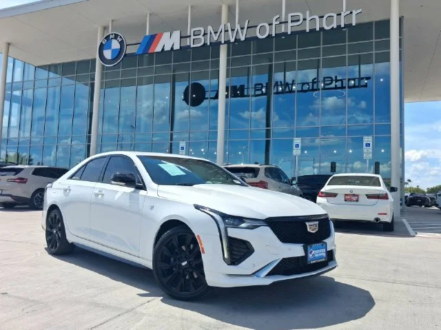 Used 2023 White Cadillac Sport image 1