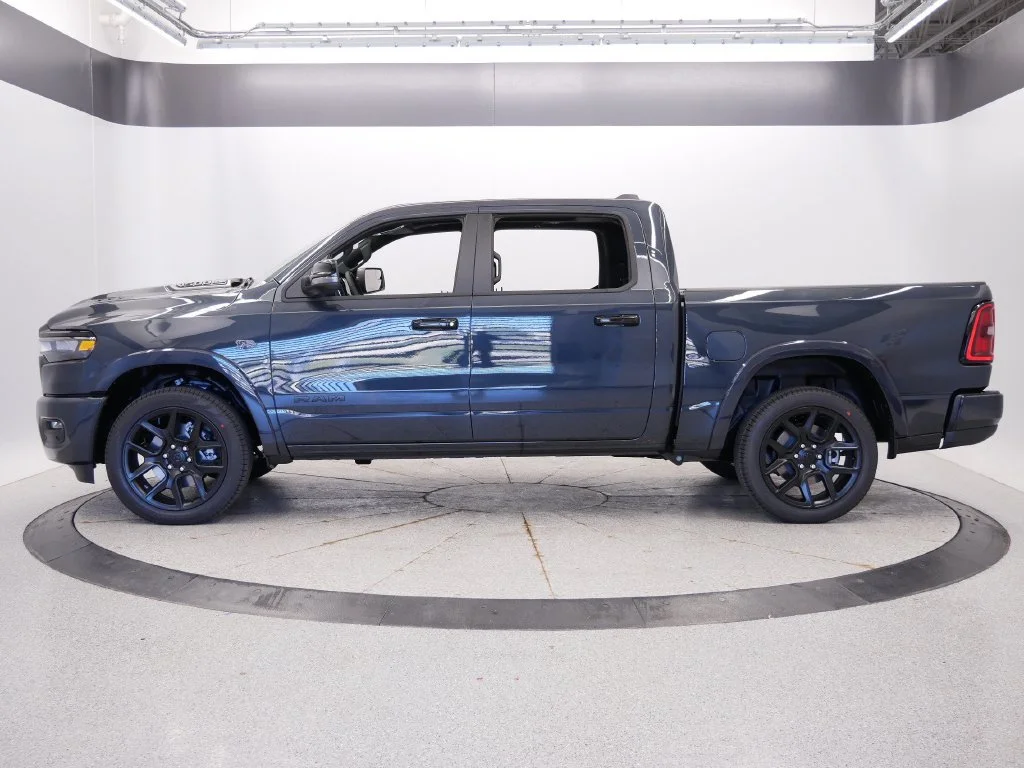 New 2027 Forged Blue Metallic Exterior Paint Ram Laramie image 2
