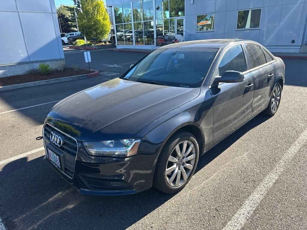 Used 2013 Audi A4 Premium with VIN WAUBFAFL4DN028629 for sale in Gresham, OR