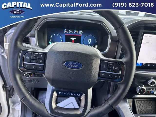 Used 2025 White Ford Platinum image 24