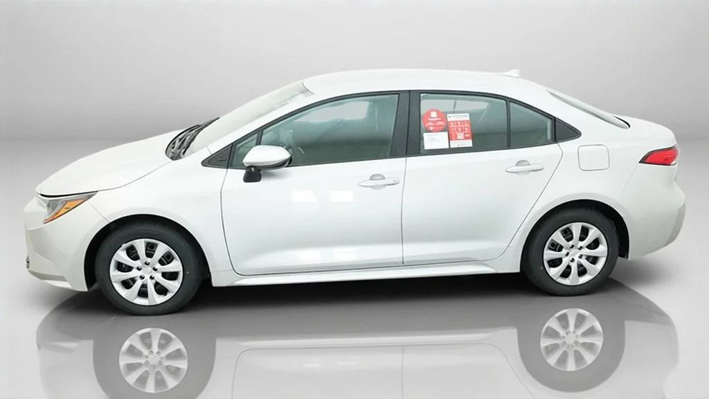 New 2027 Classic Silver Metallic Toyota LE image 2