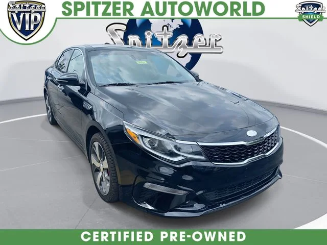Certified Used 2019 Black Kia S image 1