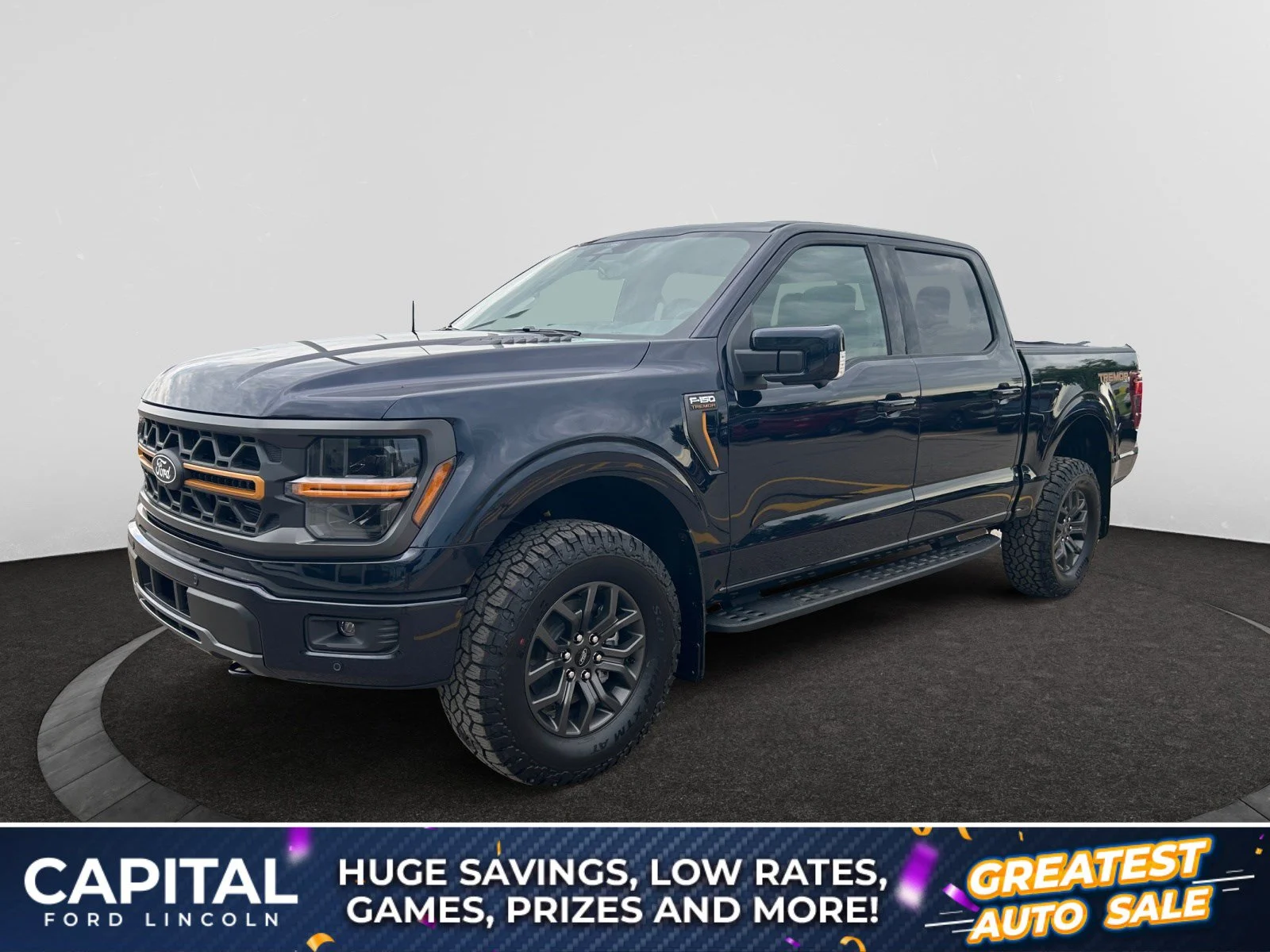 New 2026 Antimatter Blue Metallic Ford Tremor image 1