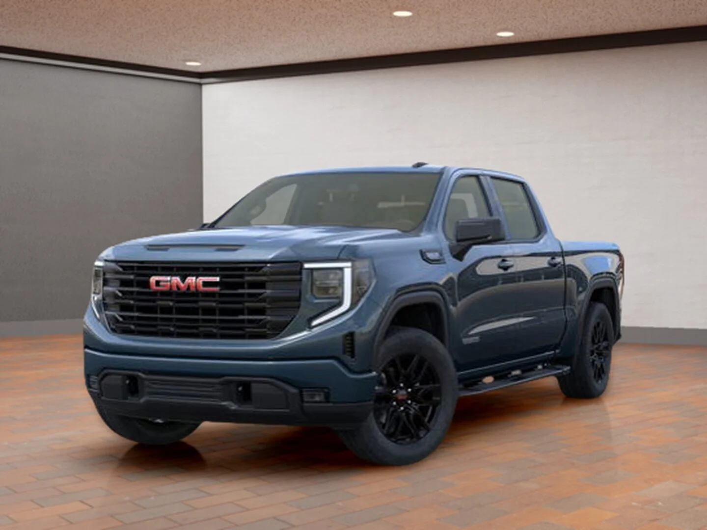 Used 2026 downpour metallic GMC Crew Cab Short Box 4-Wheel Drive Elevation image 1