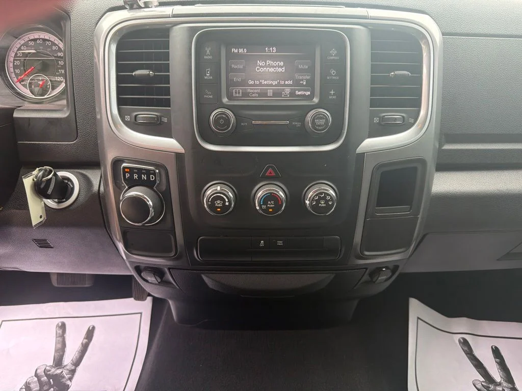 Used 2024 Bright White Clearcoat Ram SLT image 12