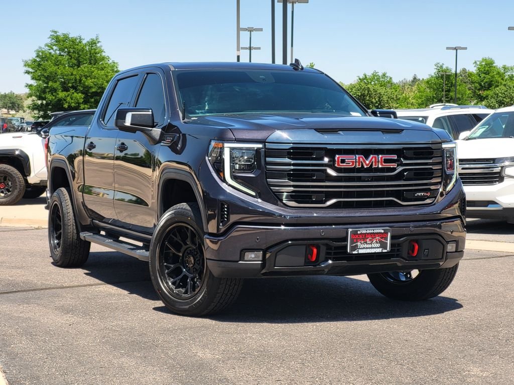 Used 2024 Silver GMC AT4 image 2