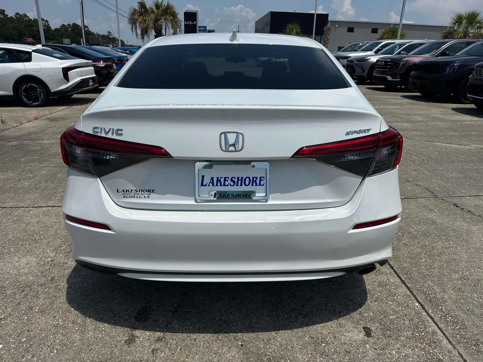Used 2024 White Honda Sport CVT image 6