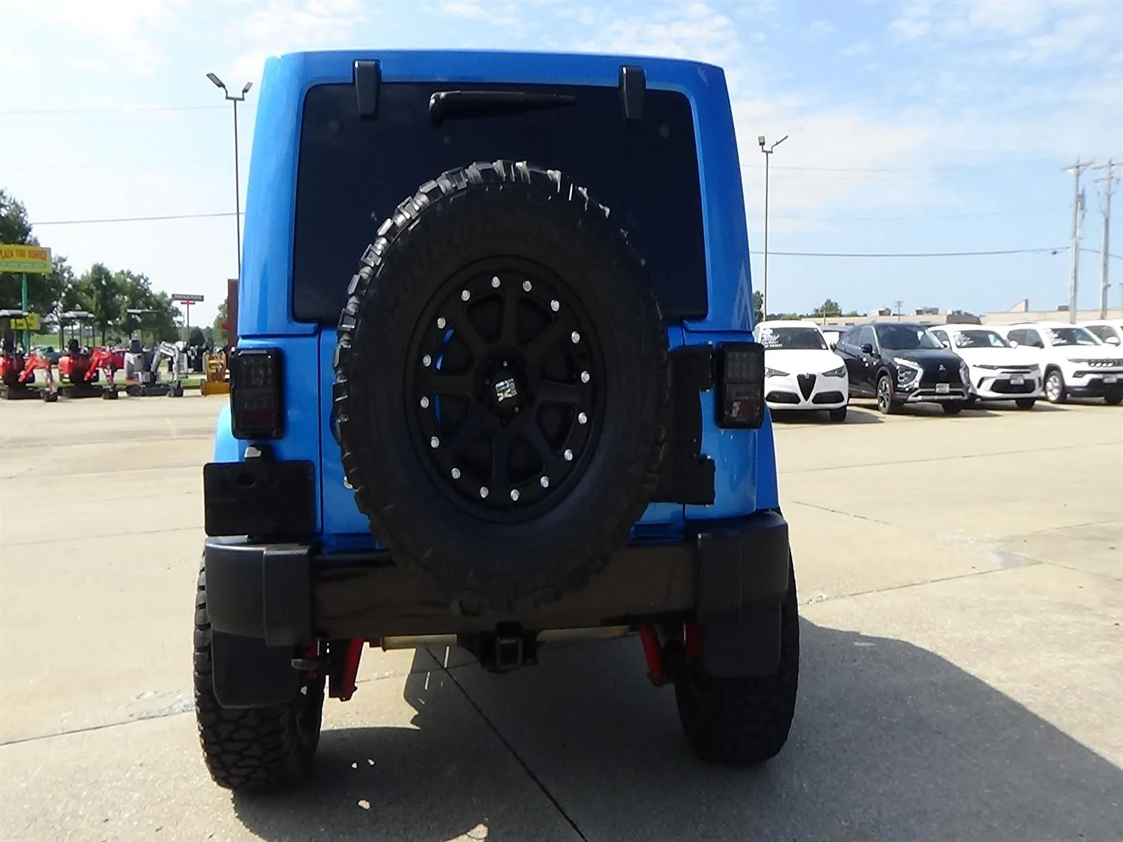 Used 2014 Hydro Blue Pearl Coat Jeep Polar Edition image 7