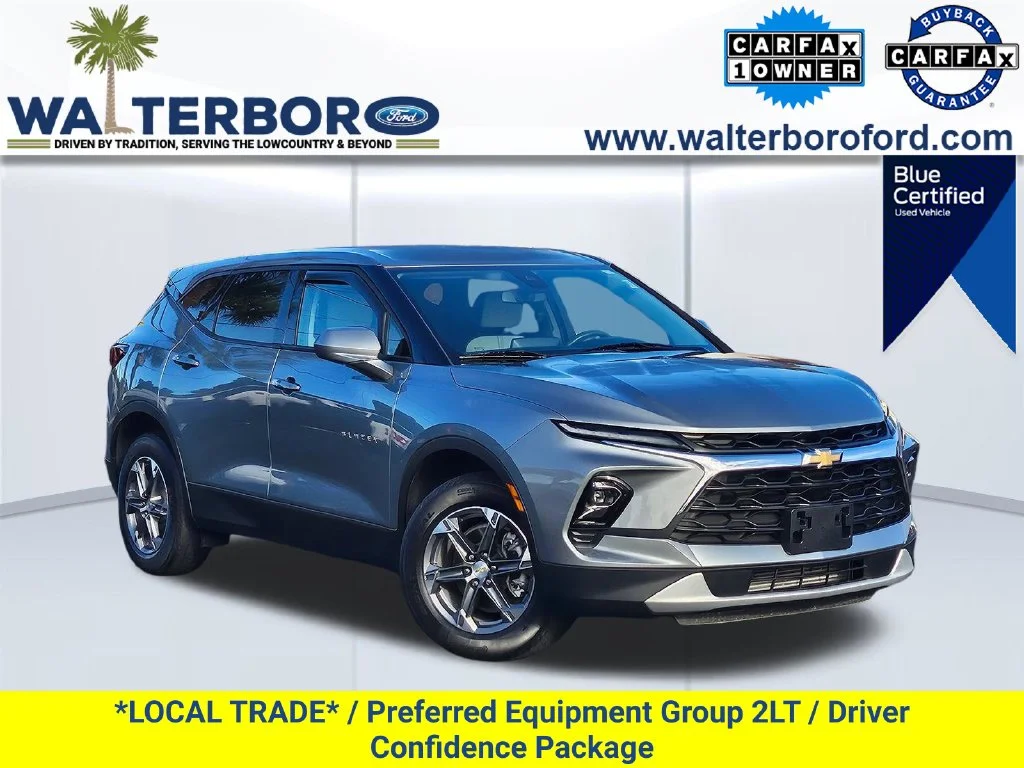 Certified Used 2023 Gray Chevrolet LT image 1