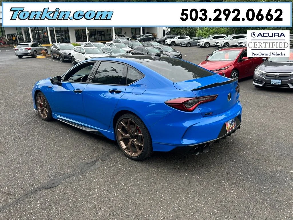 Certified Used 2023 Long Beach Blue Pearl Acura Type S PMC Edition SH-AWD image 5
