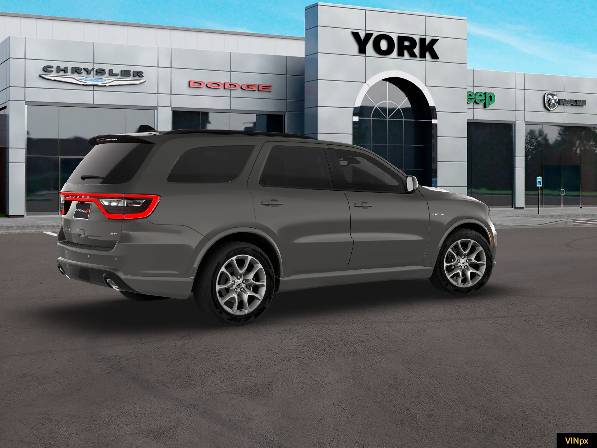 New 2026 Destroyer Gray Clear-Coat Exterior Paint Dodge GT PLUS image 8