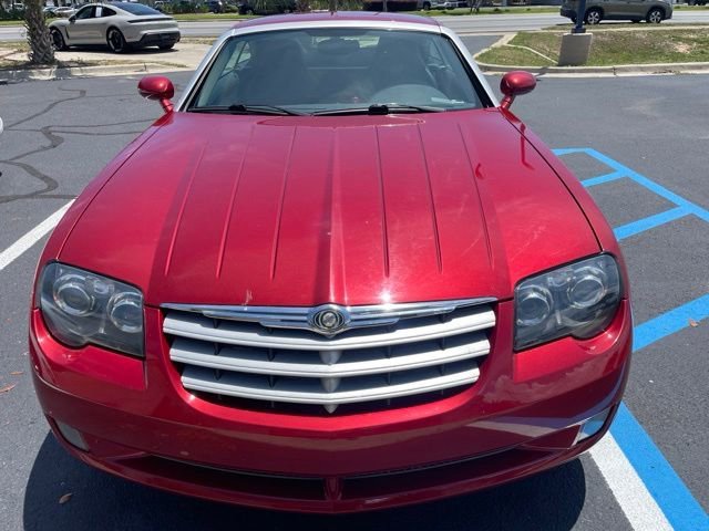 Used 2004 Blaze Red Cryst Chrysler 2DR CPE LIMITED image 3