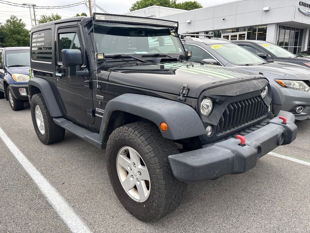 Used 2017 Black Jeep Sport image 1
