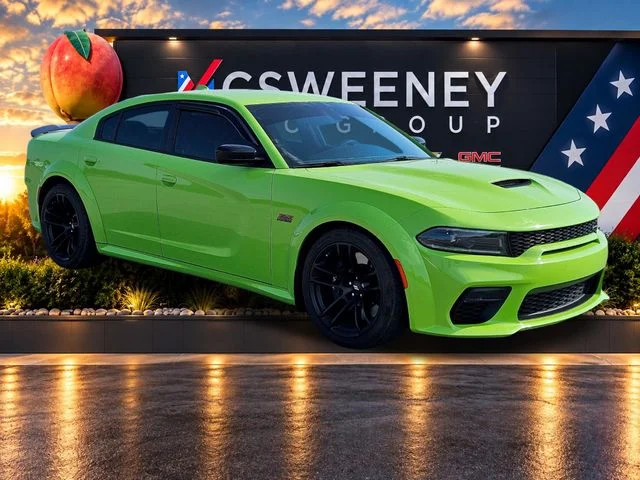 Used 2023 Green Dodge R/T Scat Pack Widebody image 7