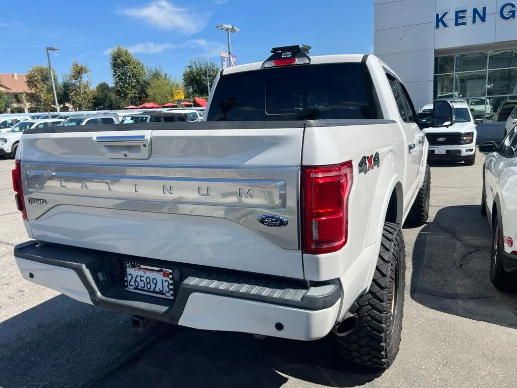 Used 2015 White Ford Platinum image 10