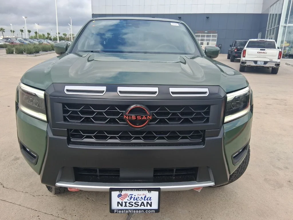 New 2026 Tactical Green Metallic Nissan Crew Cab PRO-4X® image 2