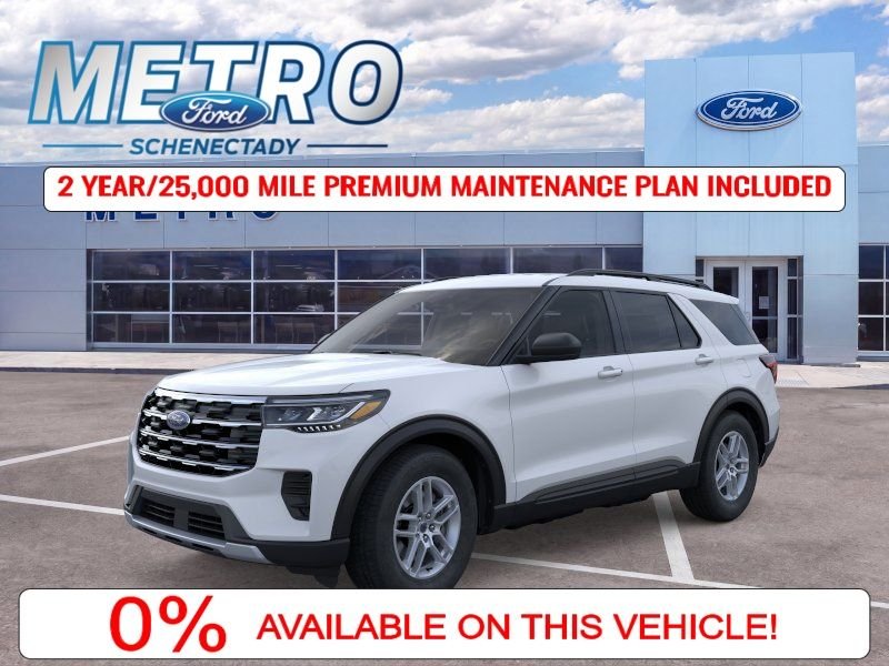 New 2026 Space White Metallic Ford Active image 2