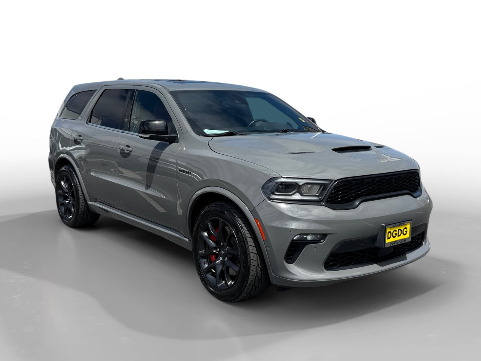 Used 2022 Destroyer Gray Clearcoat Dodge R/T Plus image 7