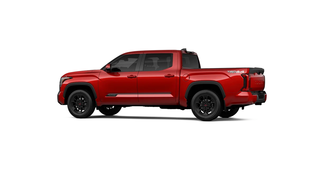 New 2026 Supersonic Red Toyota Platinum image 20