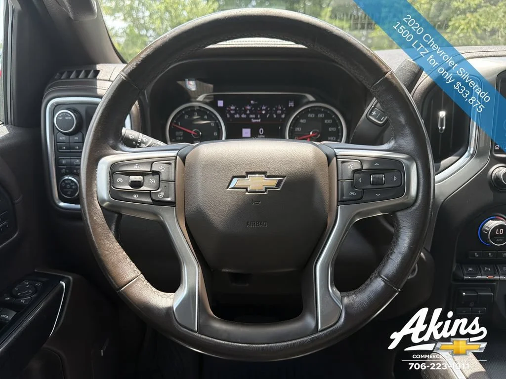 Certified Used 2020 SUMMIT WHITE Chevrolet LTZ image 24