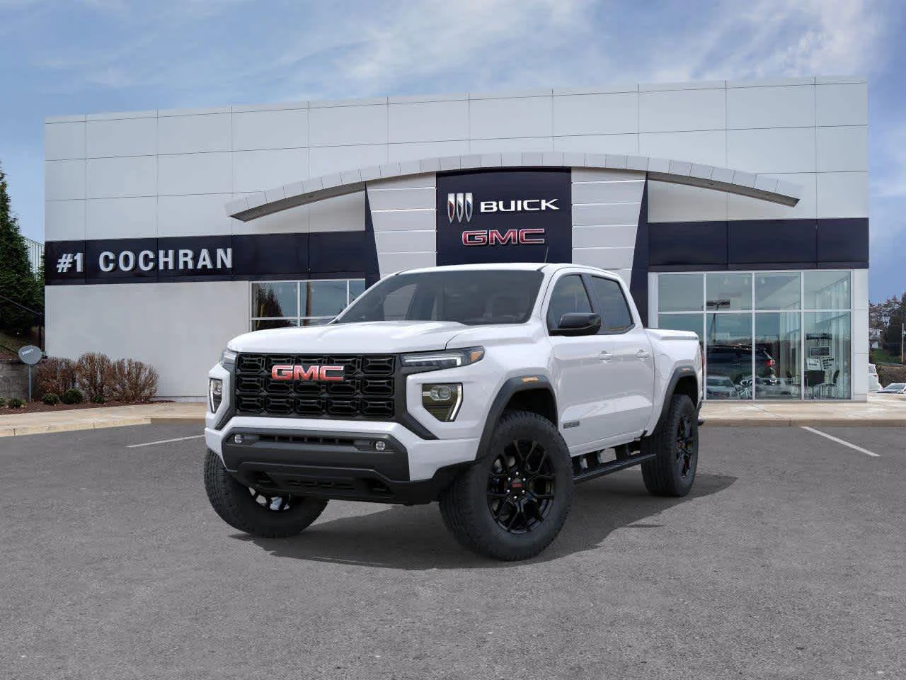 New 2026 Summit White GMC 4WD Elevation image 8