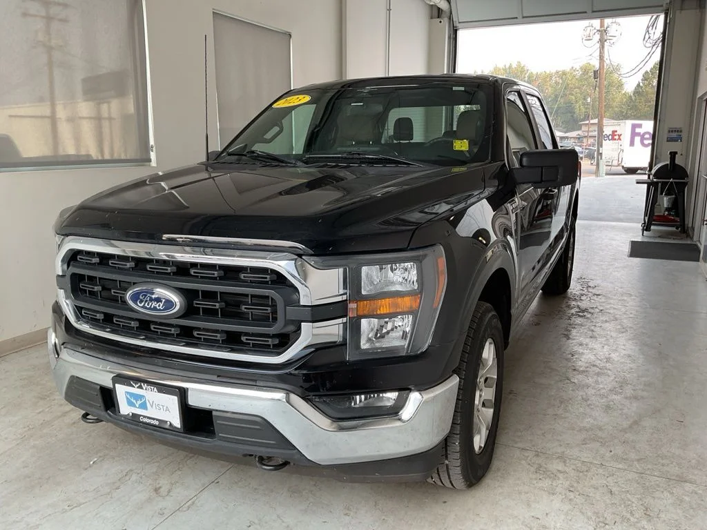 Certified Used 2023 Black Metallic Ford XLT image 3