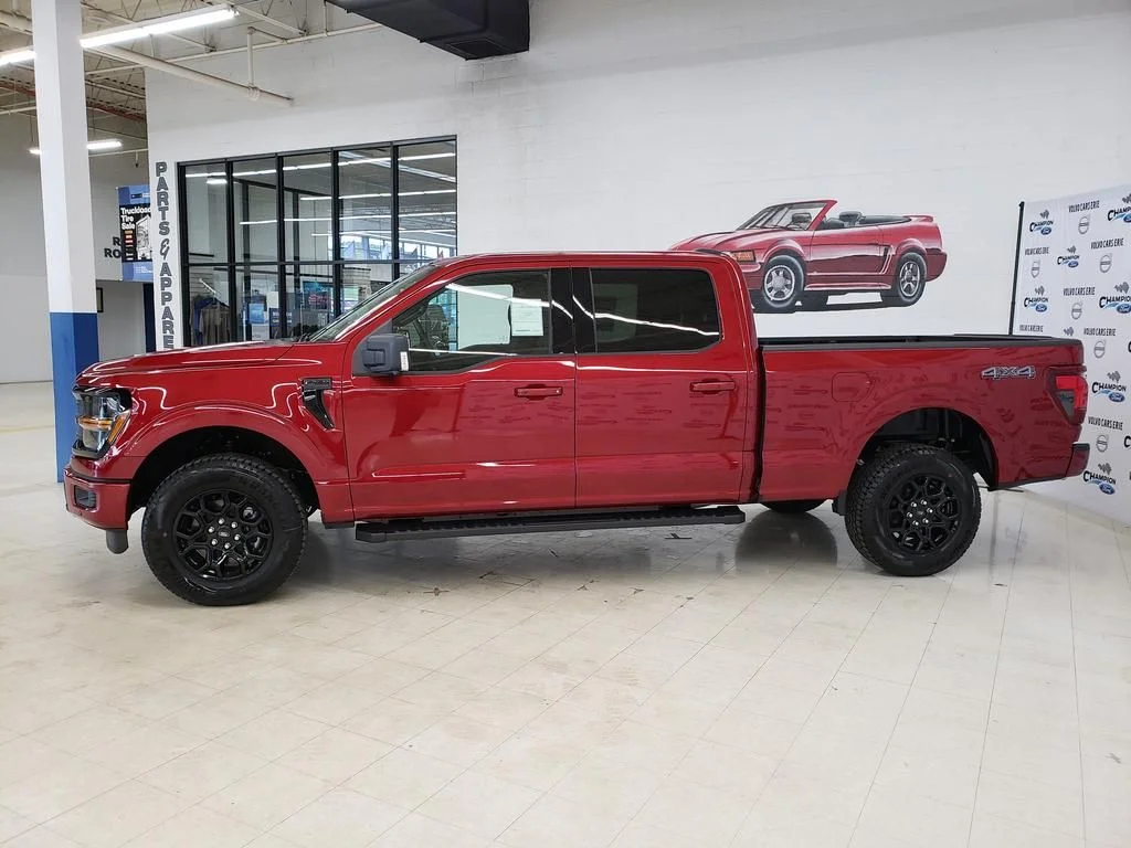 New 2026 Ruby Red Metallic Tinted Clearcoat Ford XLT image 4