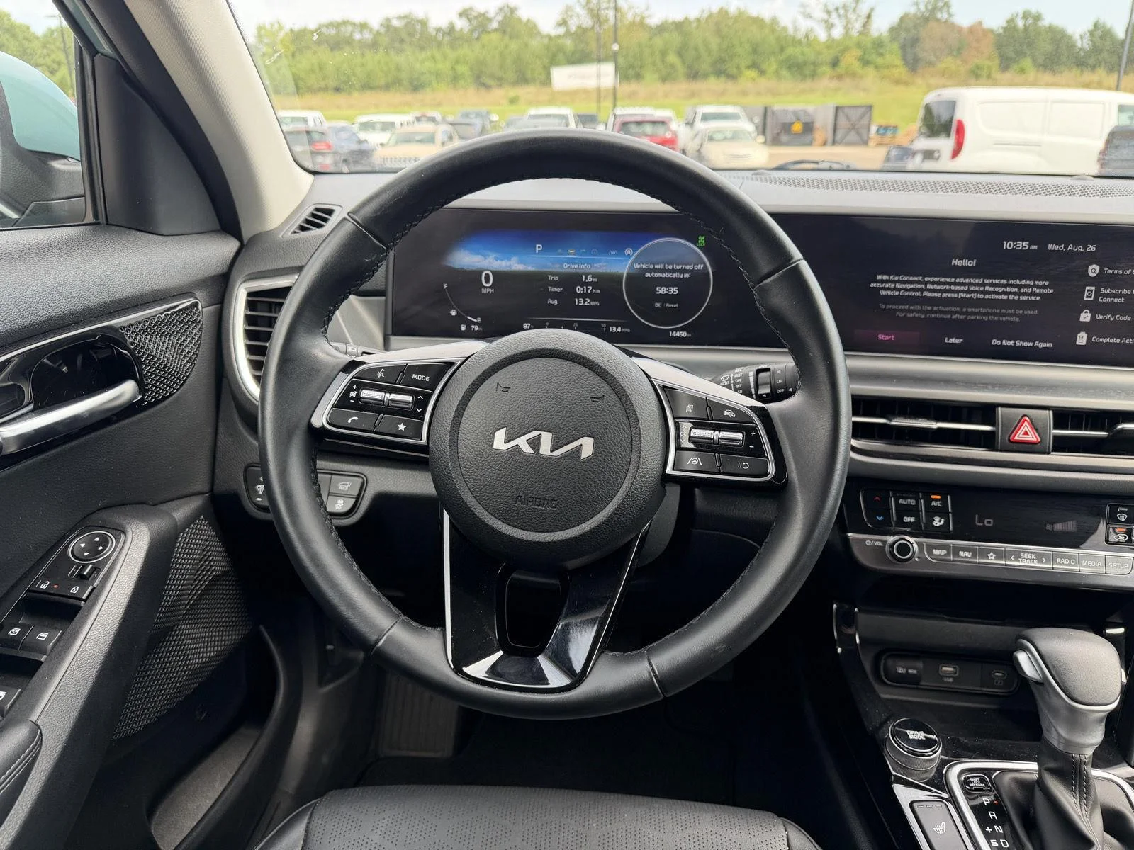 Used 2025 Pluton Blue Kia EX image 8