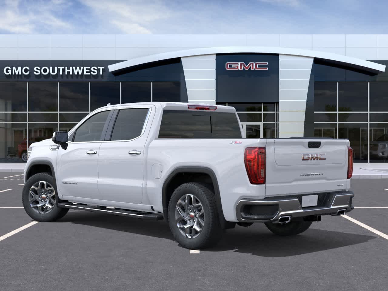 New 2026 Summit White GMC SLT image 3