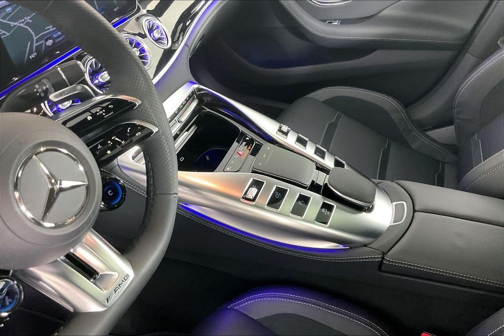 New 2026 Obsidian Black Metallic Mercedes-Benz AMG® GT 43 4-Door Coupe image 8