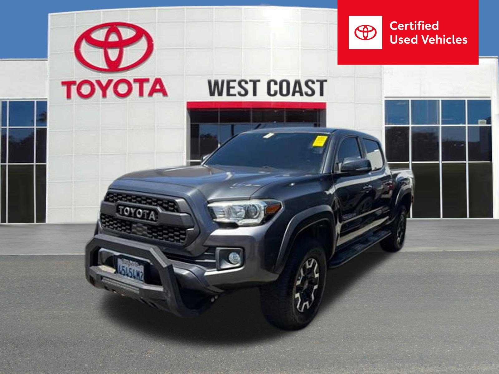 Certified Used 2018 Magnetic Gray Metallic Toyota TRD Off Road image 1
