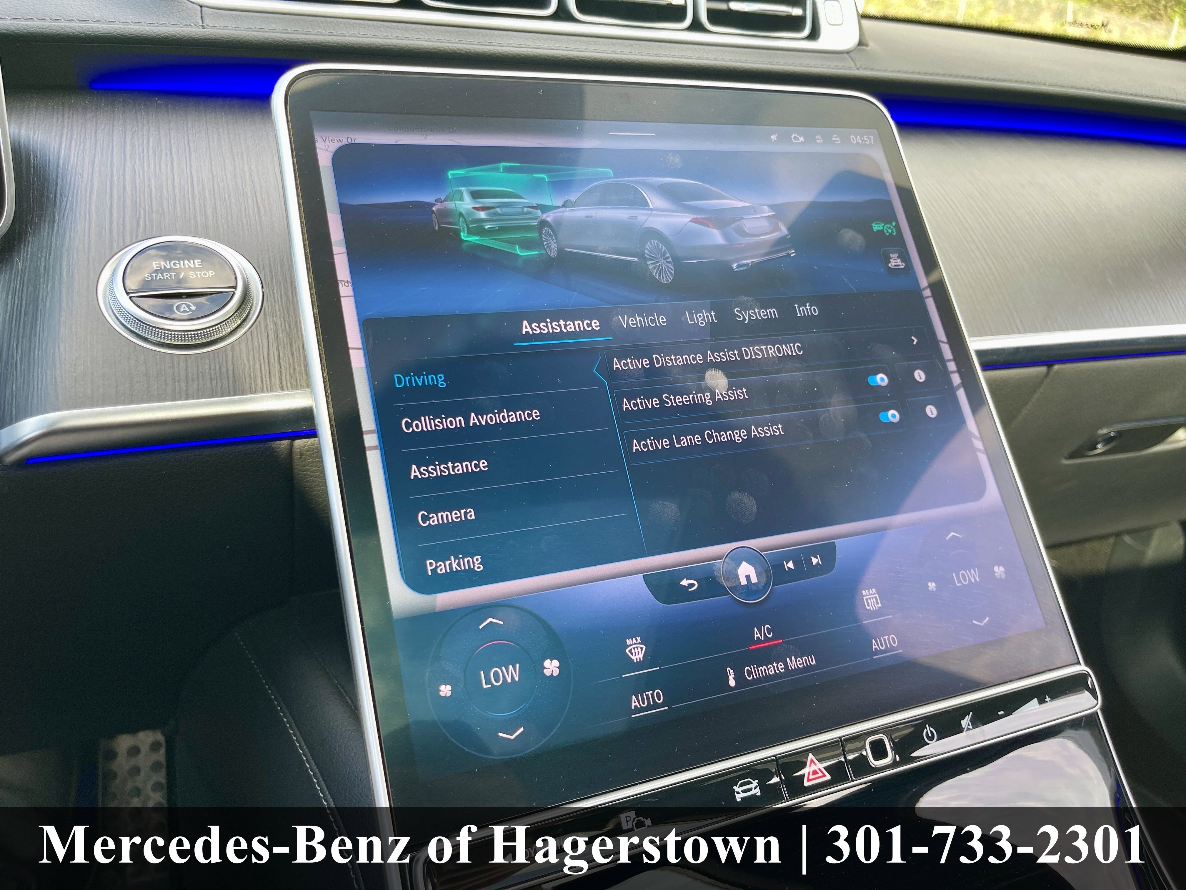 Certified Used 2022 Obsidian Black Mercedes-Benz S 500 4MATIC® Sedan image 14