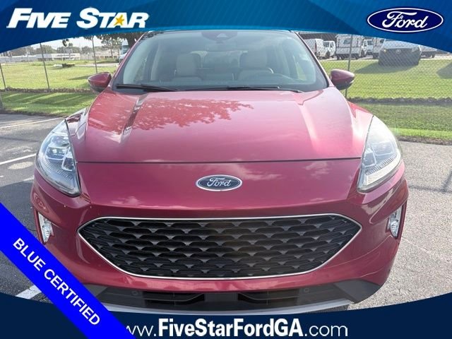 Used 2020 Red Ford Titanium image 8