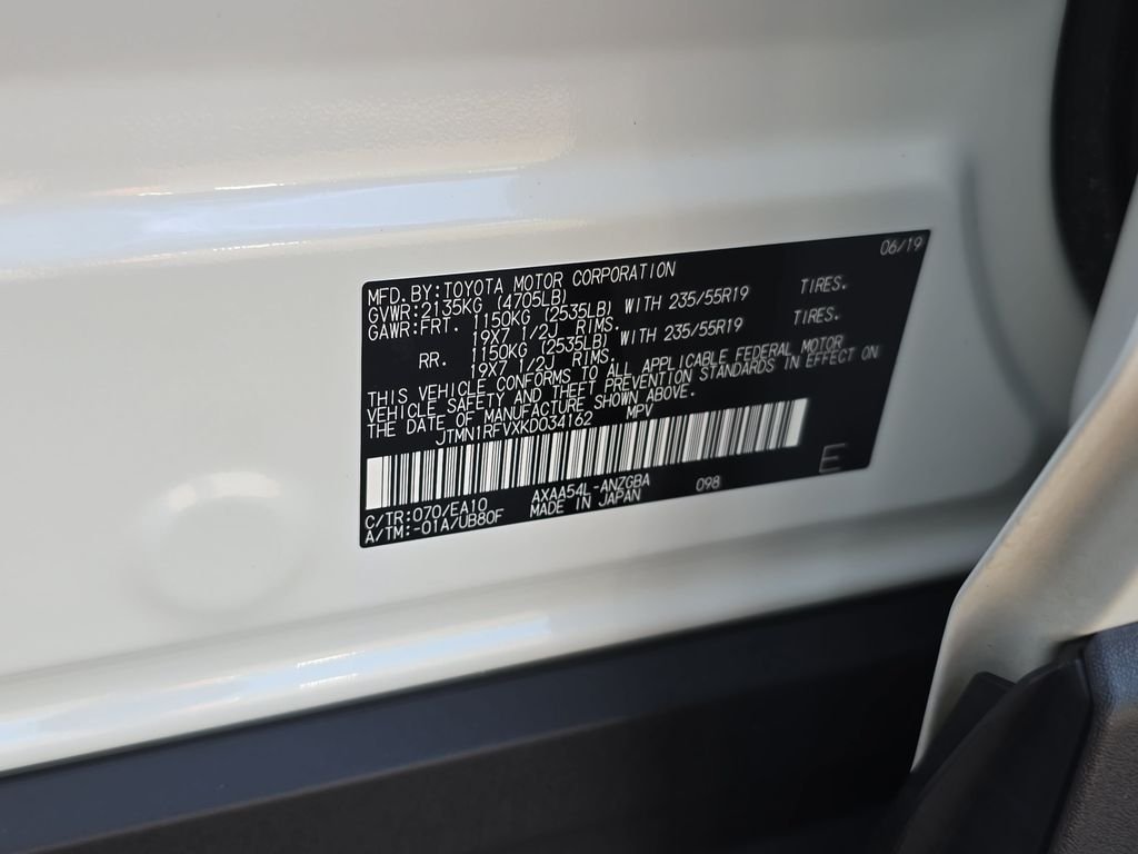 Certified Used 2019 White Toyota Limited image 40