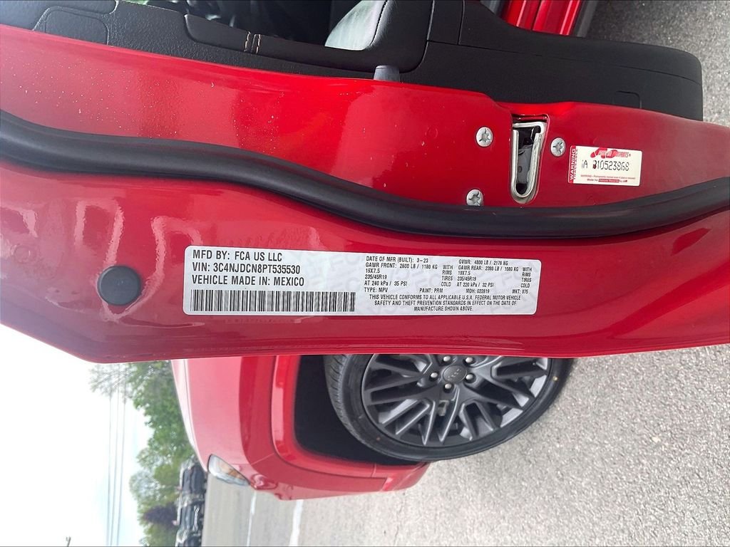 Used 2023 Red Jeep Limited image 33