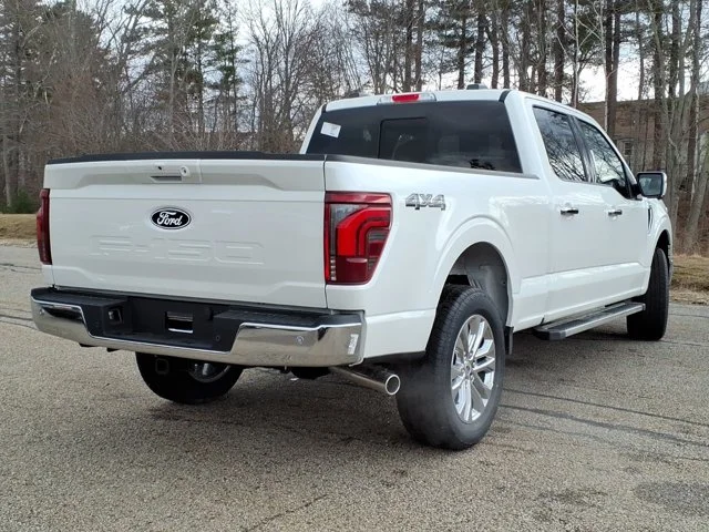New 2026 Star White Metallic Tri-Coat Ford Lariat image 24