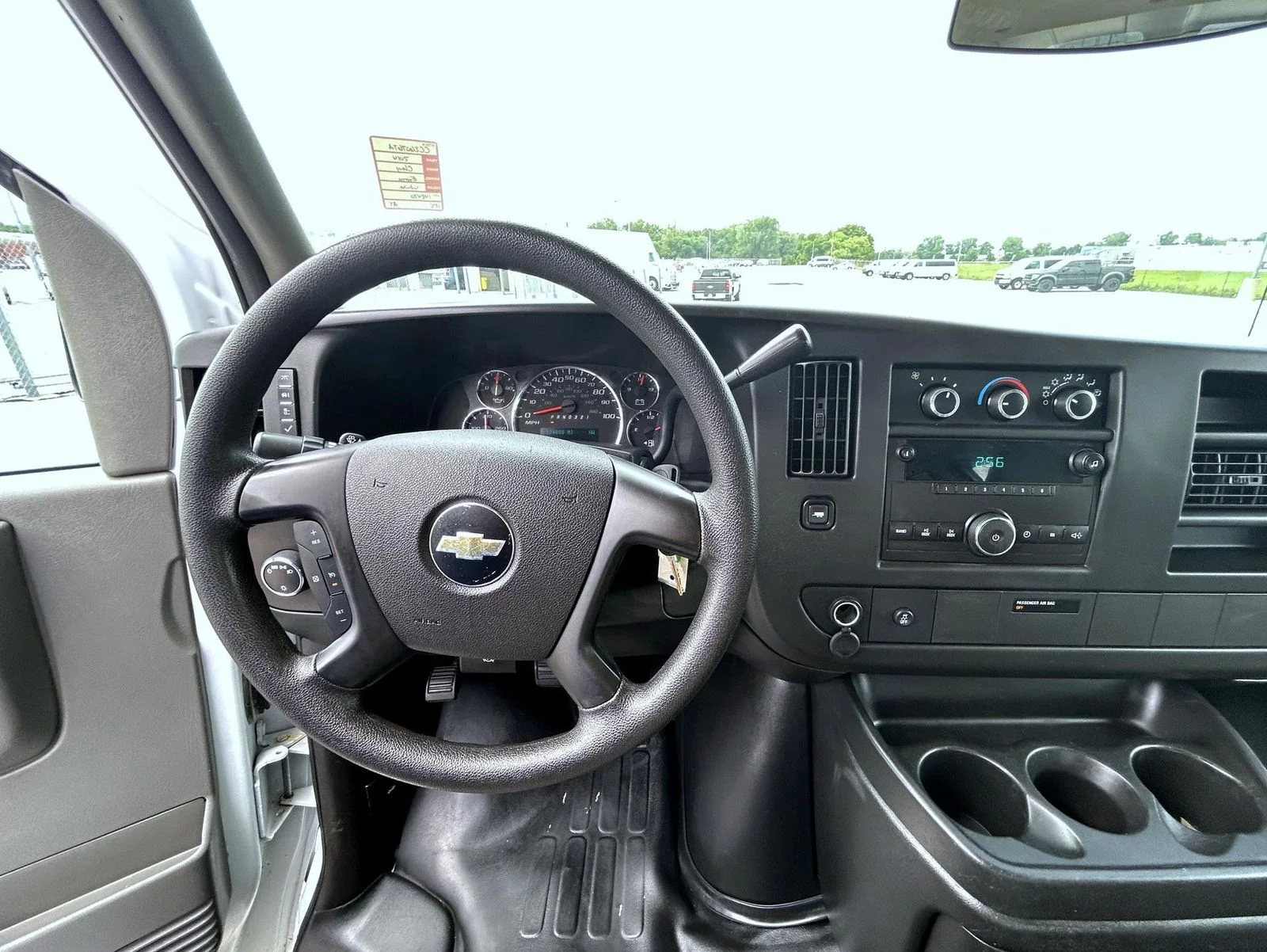Used 2014 White Chevrolet Work Van image 13