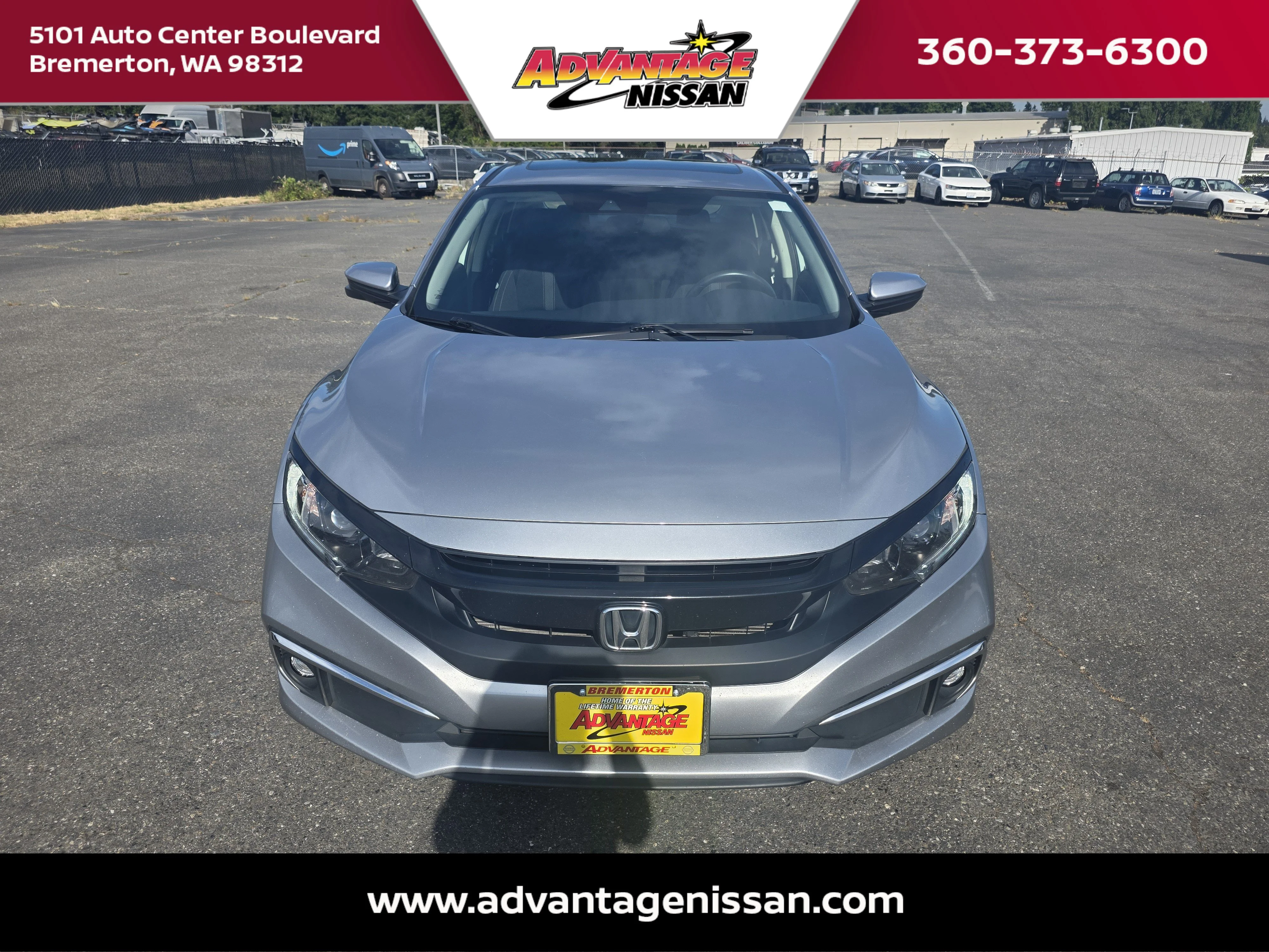 Used 2019 Silver Honda EX image 9