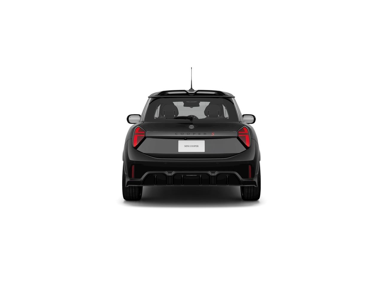 New 2026 0C4R Midnight Black II Metallic MINI Iconic image 5
