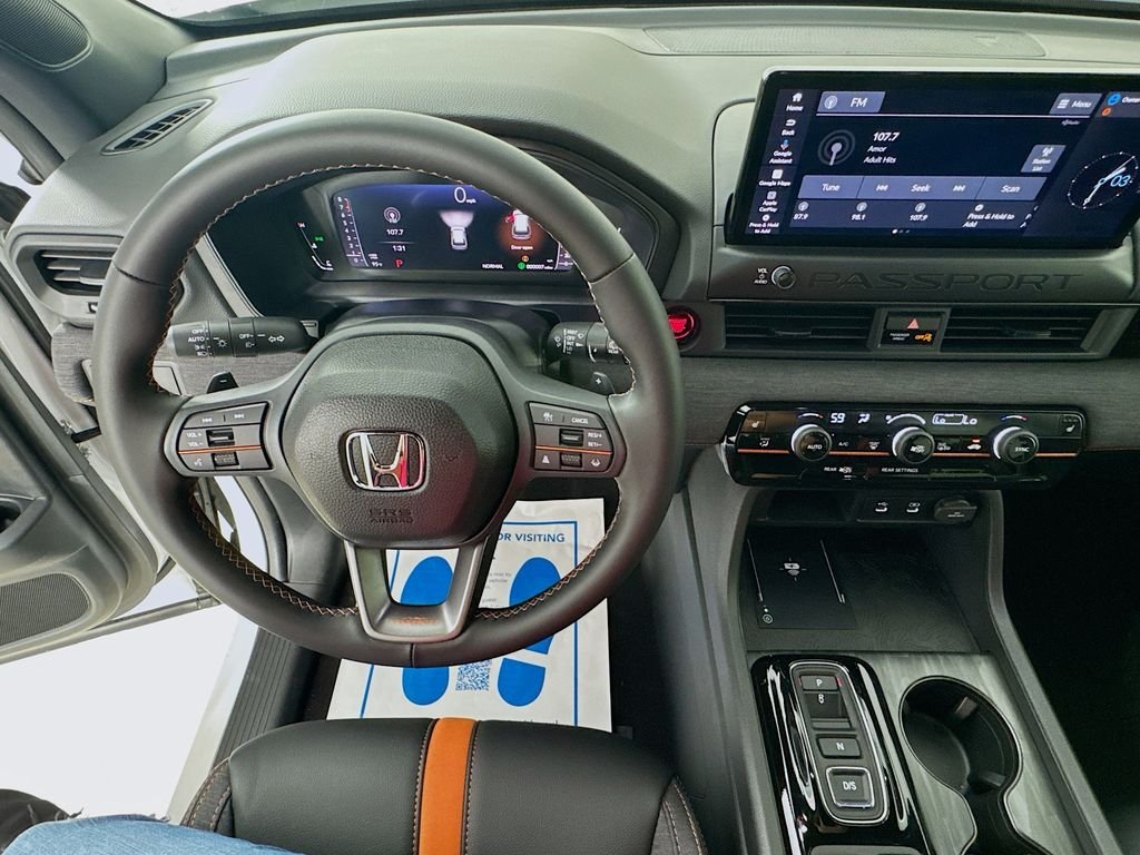 New 2026 Platinum White Pearl Honda TrailSport Blackout image 12