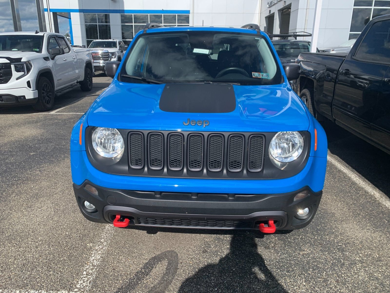 Used 2015 Blue Jeep Trailhawk image 7